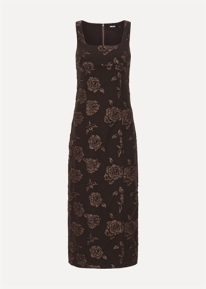 Ana midi jaquard sleeveless kjole Mole ROTATE